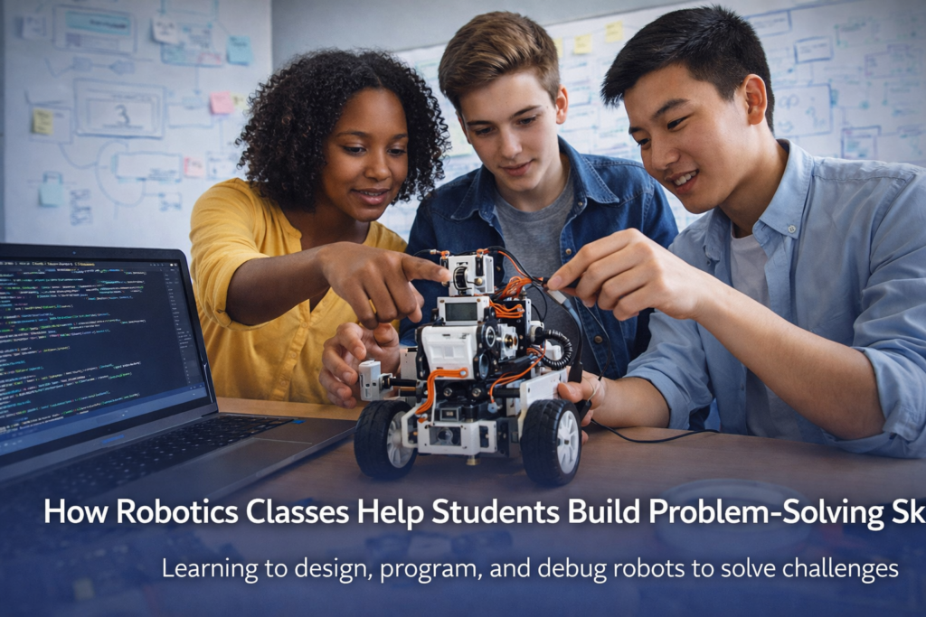 Machine Learning Robotics Class How Robotics Classes Build Problem-Solving Skills